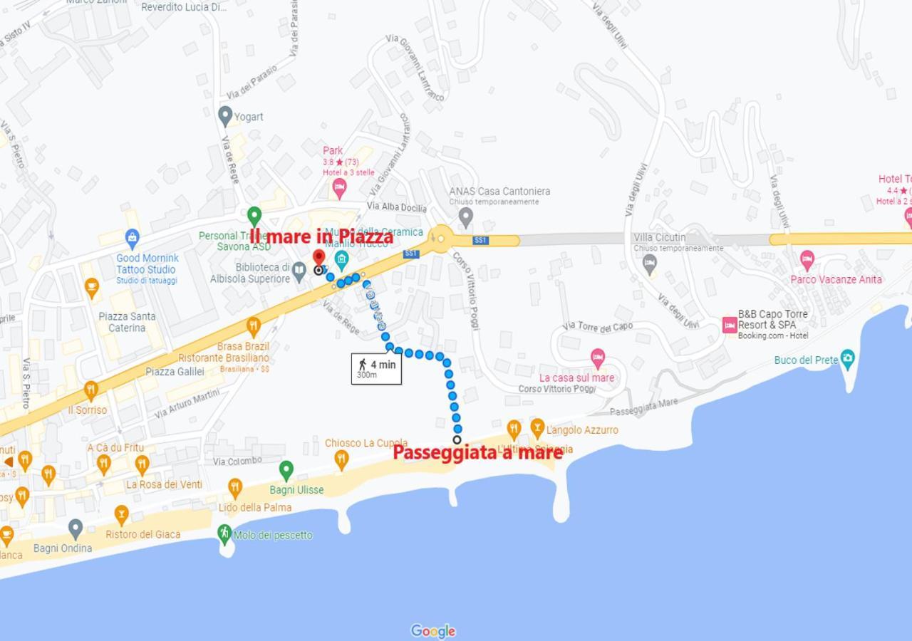 아비솔라 수페리오레 Il Mare In Piazza 아파트 외부 사진