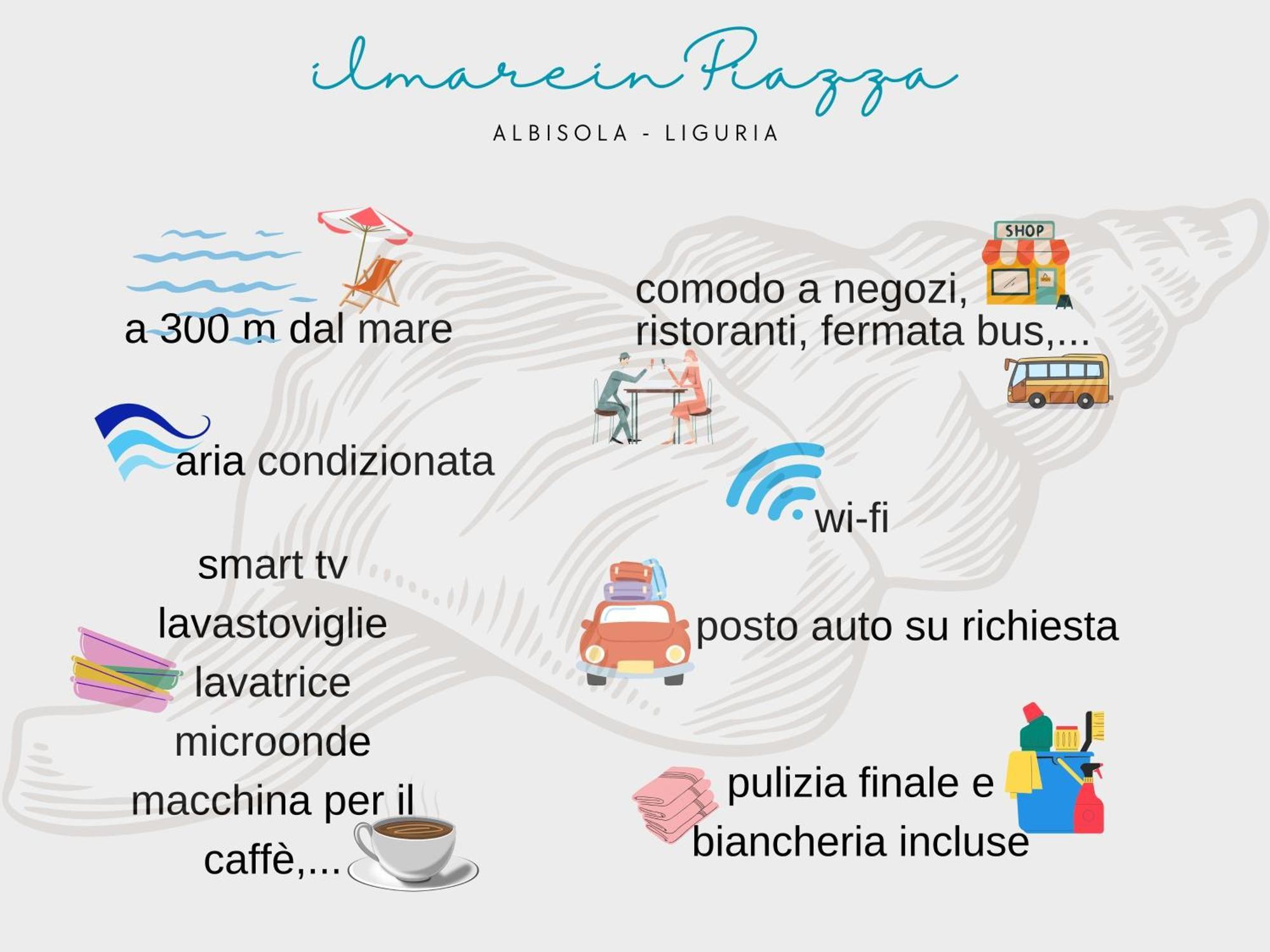 아비솔라 수페리오레 Il Mare In Piazza 아파트 외부 사진